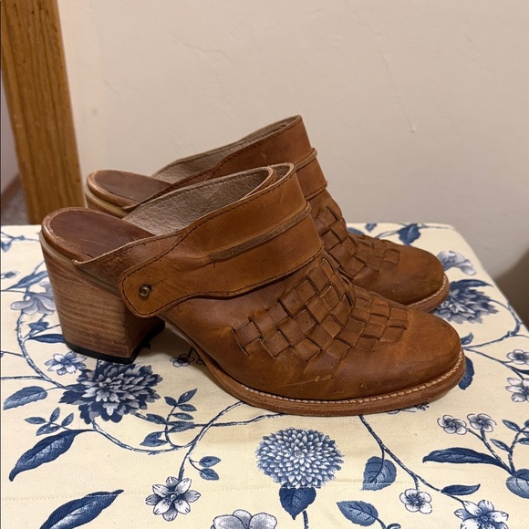 Freebird by Steven Shoes - Freebird by Steven Brown Woven Mules